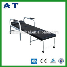 CE,ISO Approved Comfortable and convenient hospital accompany folding swing chair and bed